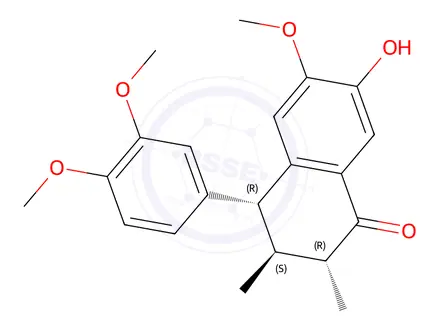 Chemical structure of CAS 98619-26-2 reference standard