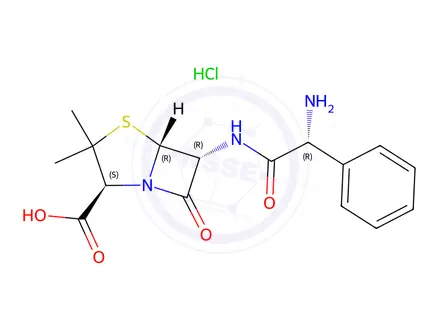 Chemical structure of Piperacillin EP Impurity A Hydrochloride