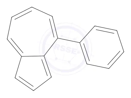 Chemical structure of 4-Phenylazulene