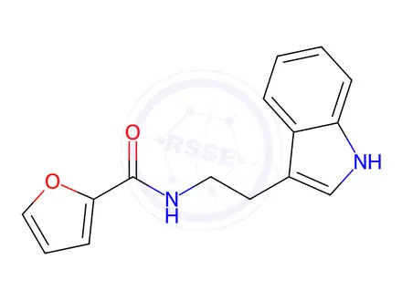 Chemical structure of n-(2-(1h-Indol-3-yl)ethyl)furan-2-carboxamide