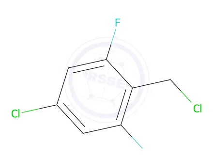 Chemical structure of 5-Chloro-2-(chloromethyl)-1,3-difluorobenzene