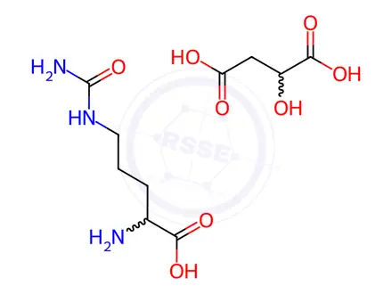 Chemical structure of L-Citrulline DL-Malate