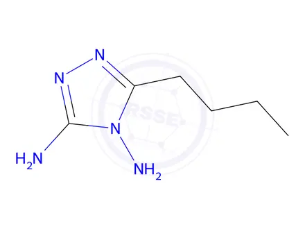 Chemical structure of 5-Butyl-4H-1,2,4-triazole-3,4-diamine