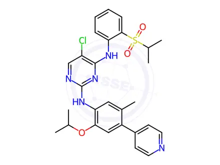Chemical structure of Ceritinib Impurity 49
