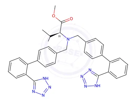 Chemical structure of Valsartan Impurity 81