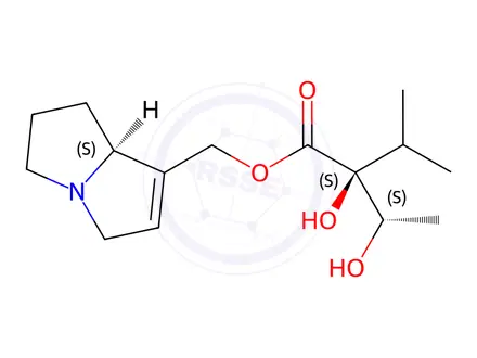 Chemical structure of (+)-Amabiline