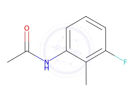 Chemical structure of N-(3-Fluoro-2-methylphenyl)acetamide