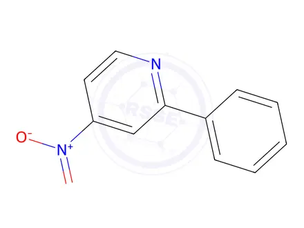Chemical structure of 4-Nitro-2-phenylpyridine