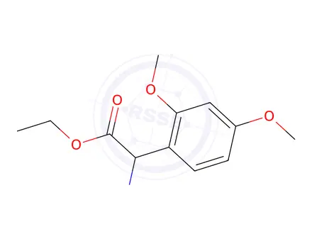Chemical structure of Ethyl 2-amino-2-(2,4-dimethoxyphenyl)acetate