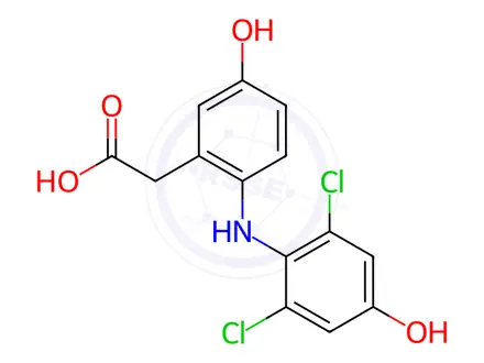Chemical structure of Diclofenac Sodium Impurity 31