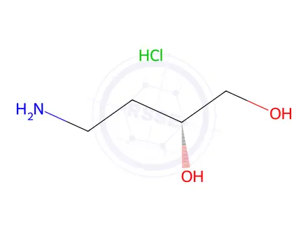 Chemical structure of (R)-4-Aminobutane-1,2-diol hydrochloride