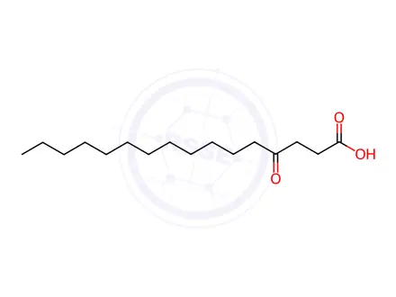Chemical structure of 4-Oxohexadecanoic acid