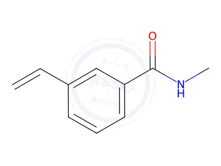 Chemical structure of Benzamide, 3-ethenyl-N-methyl-(9CI)
