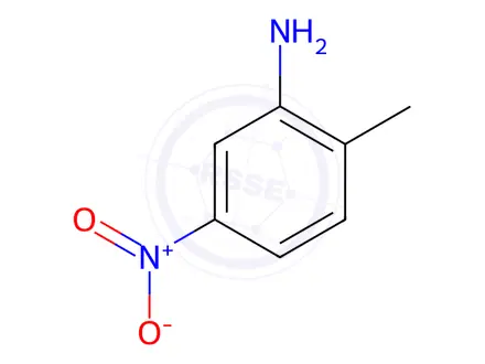Chemical structure of 2-Amino-4-nitrotoluene