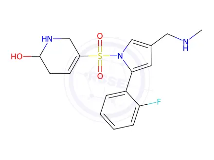Chemical structure of Vonoprazan Impurity 164