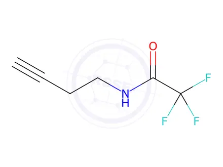 Chemical structure of N-3-Butyn-1-yl-2,2,2-trifluoroacetamide