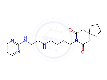 Chemical structure of Buspirone Impurity 6 (911205-25-9)