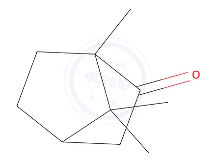 Chemical structure of Camphor (76-22-2)