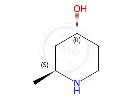 Chemical structure of (2S,4R)-2-Methyl-piperidin-4-ol