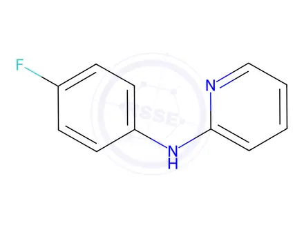 Chemical structure of N-(4-Fluorophenyl)pyridin-2-amine