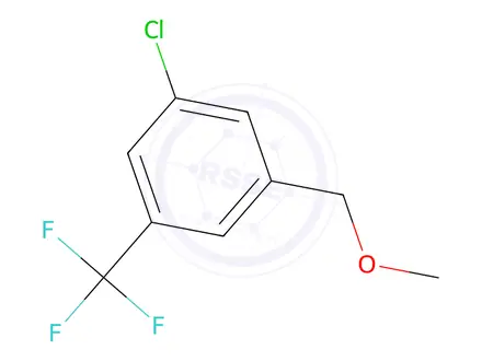 Chemical structure of 1-Chloro-3-(methoxymethyl)-5-(trifluoromethyl)benzene