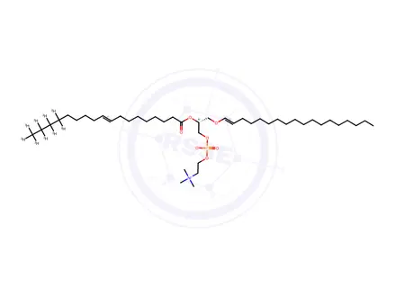 Chemical structure of C18(plasm)-18:1(d9) PC