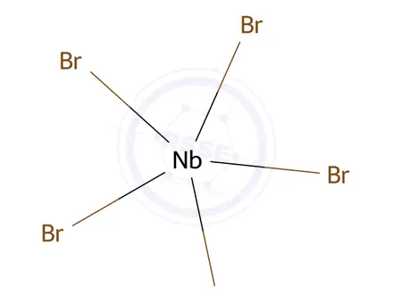 Chemical structure of NIOBIUM BROMIDE