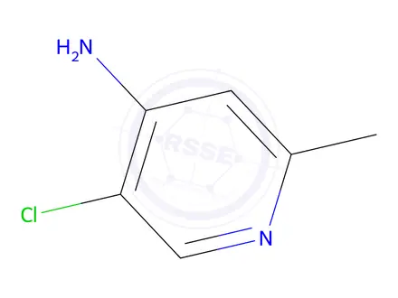 Chemical structure of 4-Amino-5-chloro-2-methylpyridine