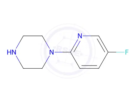 Chemical structure of 1-(5-Fluoropyridin-2-yl)piperazine