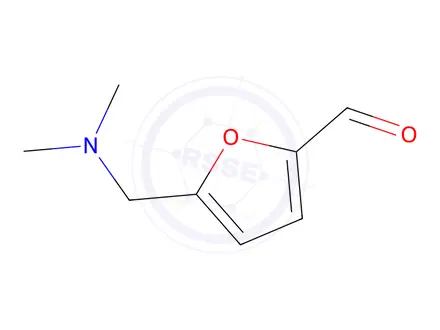 Chemical structure of 5-[(dimethylamino)methyl]furan-2-carbaldehyde
