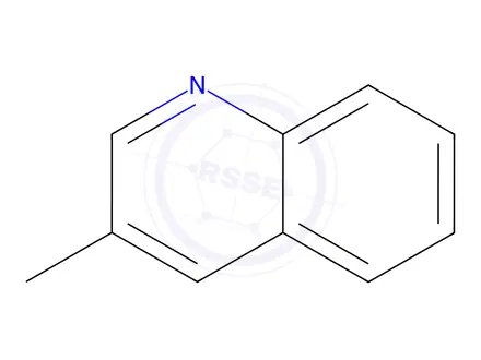 Chemical structure of 3-Methylquinoline