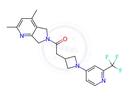 Chemical structure of Emraclidine