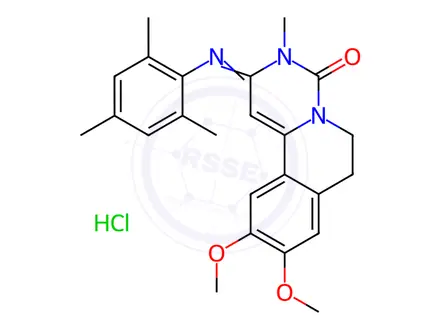 Chemical structure of Trequinsin Hydrochloride