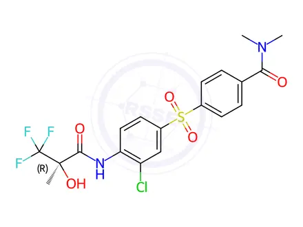 Chemical structure of AZD-7545