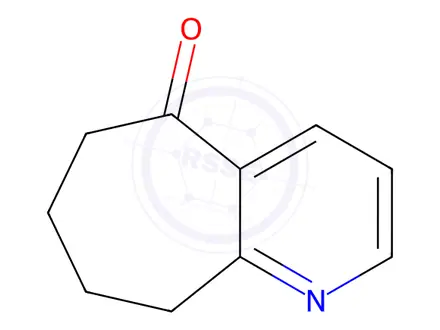 Chemical structure of 6,7,8,9-tetrahydro-5H-cyclohepta[b]pyridin-5-one