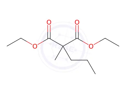 Chemical structure of Diethyl-n-propyl-methyl malonate