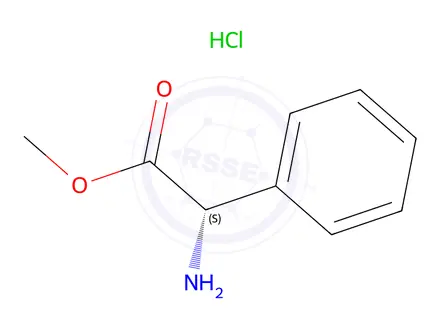 Chemical structure of H-Phg-Ome Hydrochloride