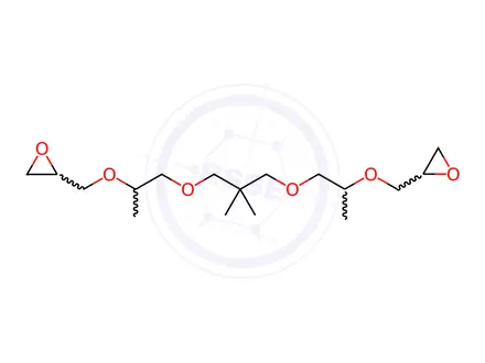 Chemical structure of OXIRANE2237711TETRAMETHYL25912TETRAOXATRIDE