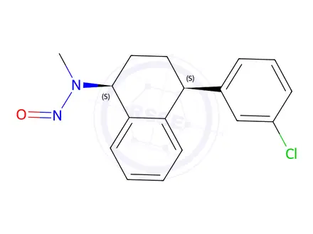 Chemical structure of Sertraline Impurity 77