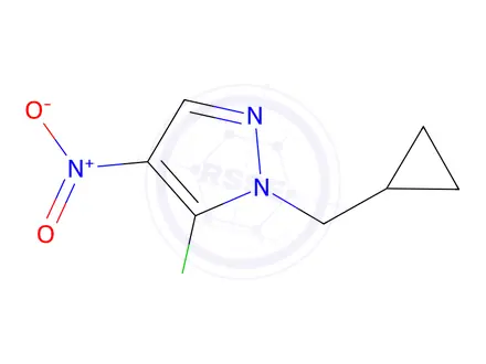 Chemical structure of 5-Chloro-1-(cyclopropylmethyl)-4-nitro-1h-pyrazole