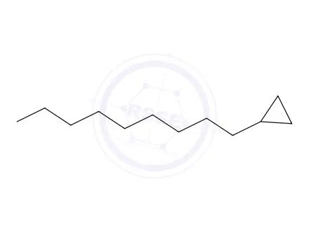Chemical structure of Nonylcyclopropane