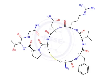Chemical structure of annetocin
