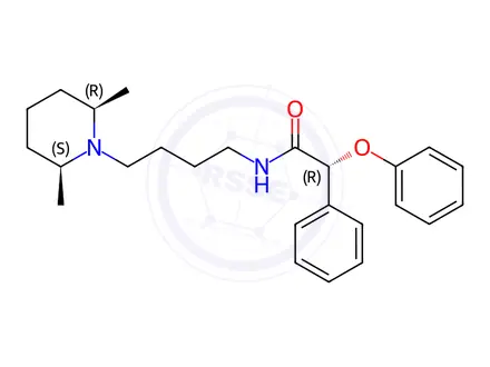 Chemical structure of Oxiramide