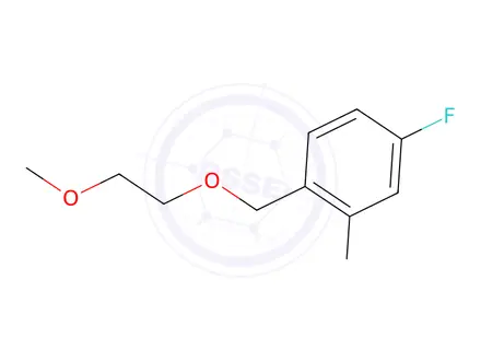 Chemical structure of (5-Fluoro-2-((2-methoxyethoxy)methyl)phenyl)boronic acid