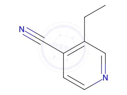 Chemical structure of 3-Ethylisonicotinonitrile