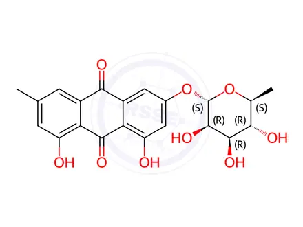 Chemical structure of Frangulin A