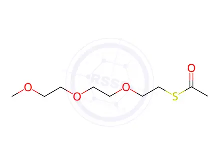 Chemical structure of M-Peg3-s-acetyl
