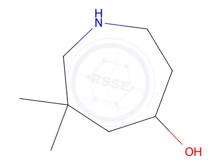 Chemical structure of 6,6-dimethyl-4-azepanol