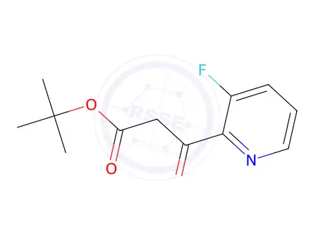 Chemical structure of tert-Butyl 3-(3-fluoropyridin-2-yl)-3-oxopropanoate