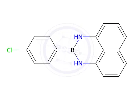 Chemical structure of 2-(4-Chlorophenyl)-2,3-dihydro-1H-naphtho[1,8-de][1,3,2]diazaborinine